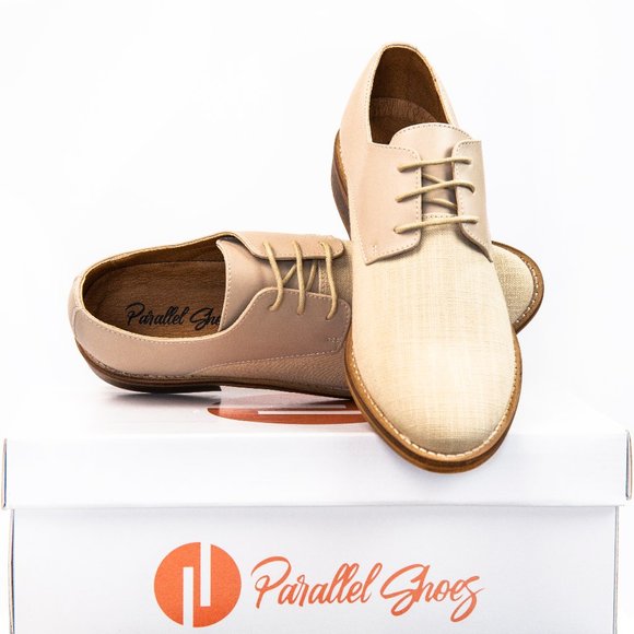 Linen Plaintoe Oxfords - Emerge Collection - Picture 3 of 11